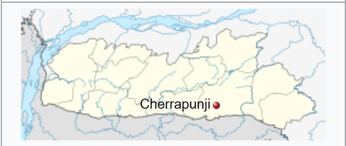 Cherrapunji, Meghalaya State, India