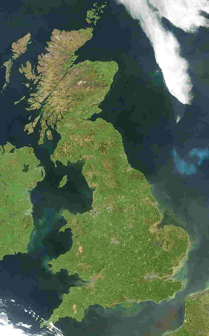 Great Britain (209,331 sq km)