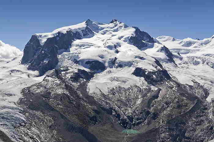 Monte Rosa, Swiss Alps, Switzerland - 4634M