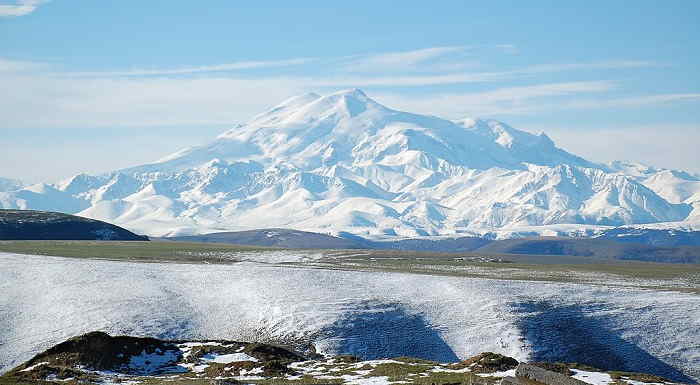 Mount Elbrus, Caucasus Mountains, Russia - 5642M