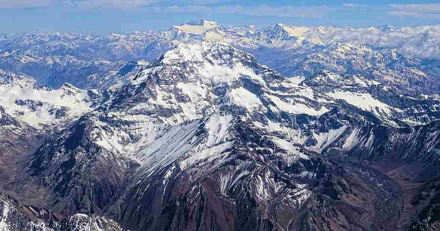 The Tallest Mountains In The South American Andes