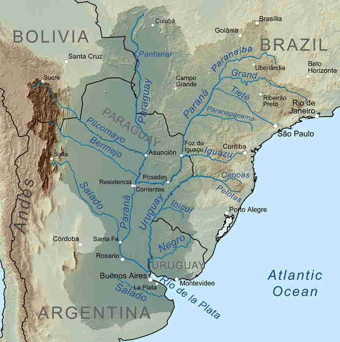Paraná River - 4880 km