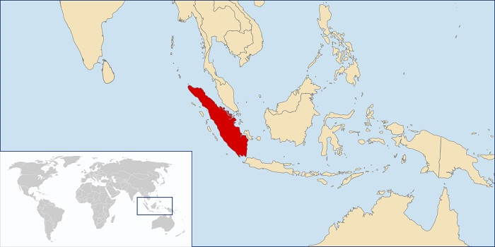 Sumatra (443,066 sq km)