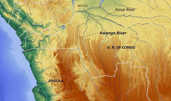 The Kwango – 1770 km